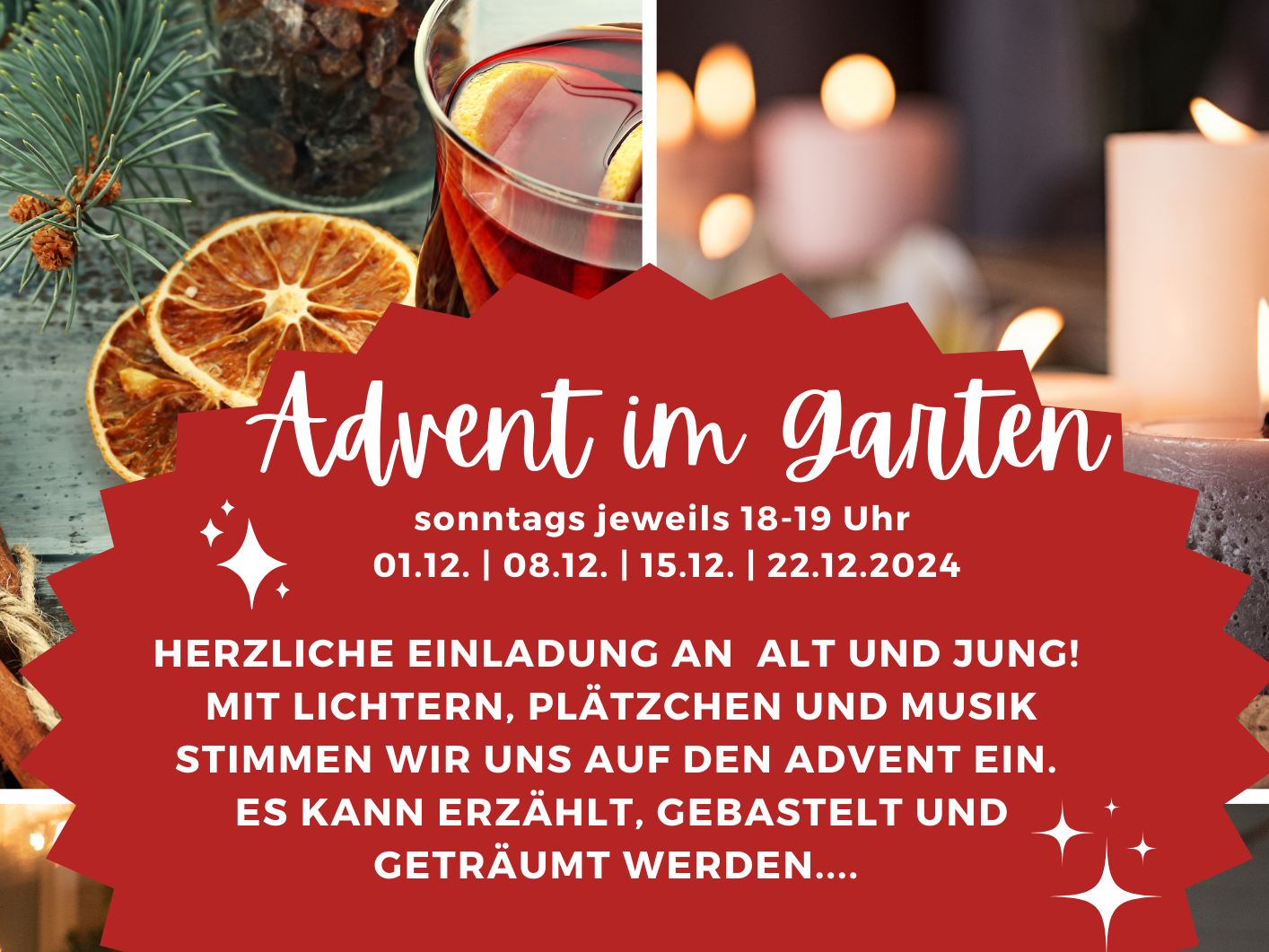 Advent im Garten