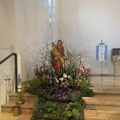 2024_Muttergottes von Noithausen mit Blumenschmuck